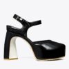 Peep-Toe-Plateausandale Peep-Toe-Plateausandale