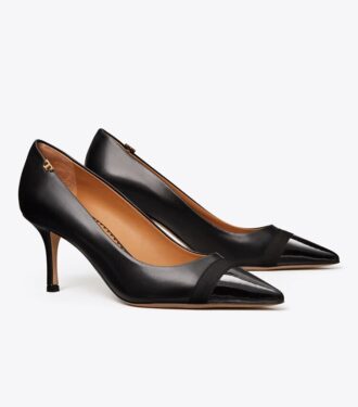 Penelope Grosgrain Pumps mit Kappe