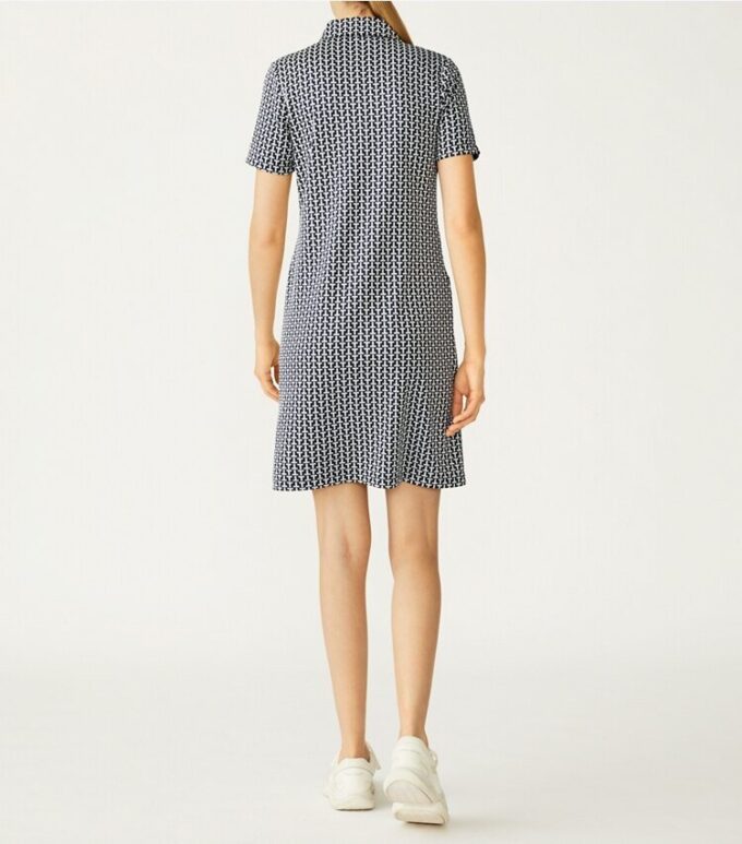 Performance Jacquard Color-Block-Kleid Performance Jacquard Color-Block-Kleid