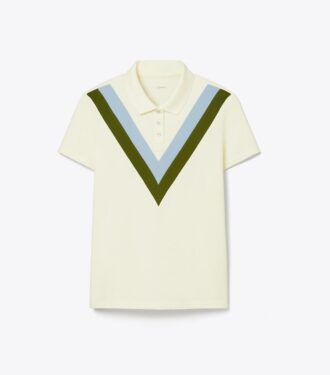 Performance Piqué Chevron Polo Performance Piqué Chevron Polo