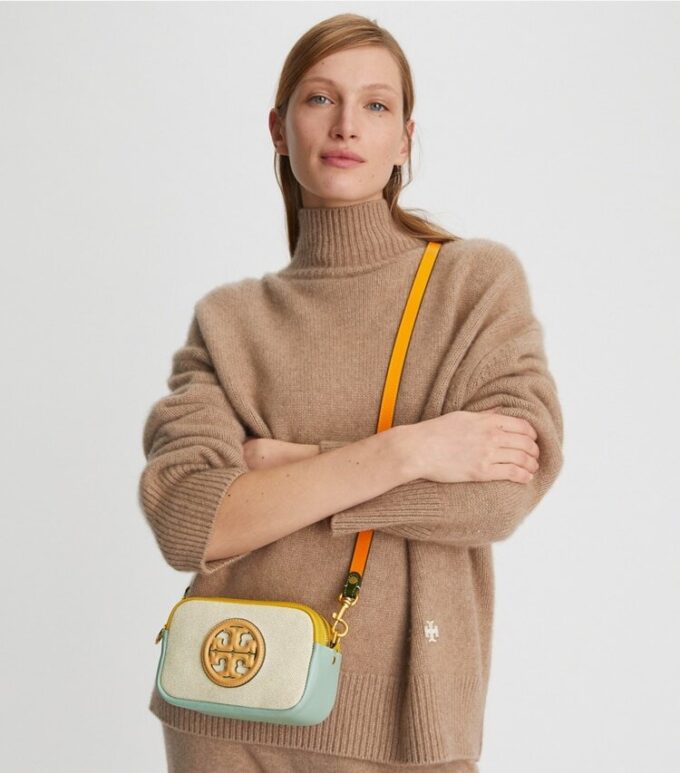 Perry Bombé Canvas Mini-Tasche Perry Bombé Canvas Mini-Tasche