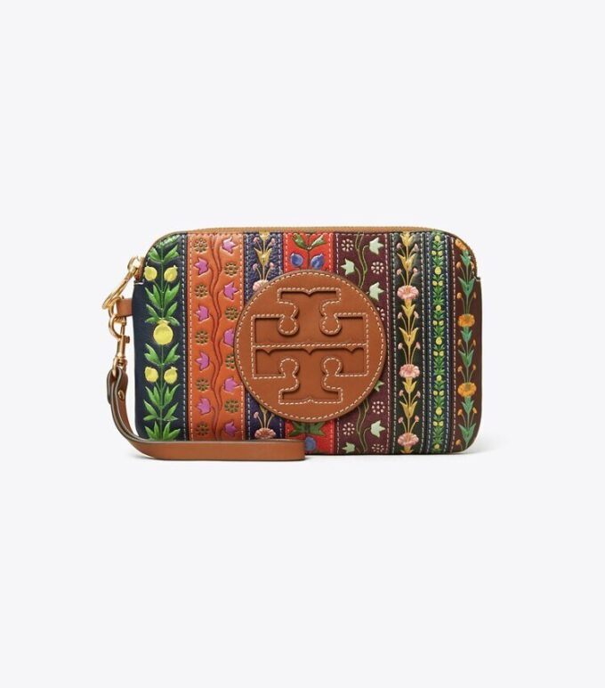 Perry Bombé Ribbon Patchwork Wristlet Perry Bombé Ribbon Patchwork Wristlet