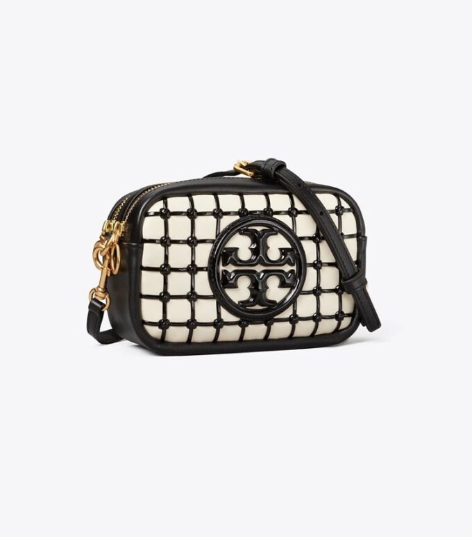 Perry Bombe Patent Whipstitch Mini Bag Perry Bombe Patent Whipstitch Mini Bag