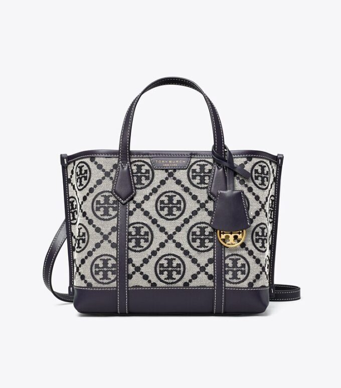 Perry T Monogram Kleine Dreifach-Tasche Perry T Monogram Kleine Dreifach-Tasche