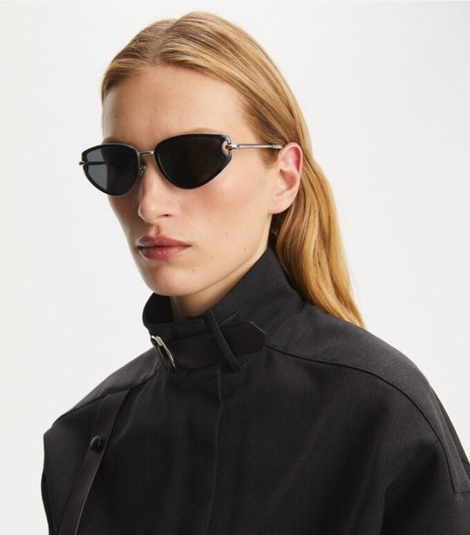 Pierced Cat-Eye-Sonnenbrille Pierced Cat-Eye-Sonnenbrille
