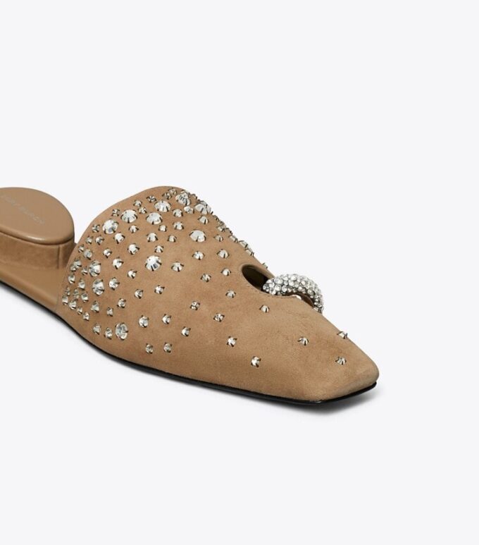 Pierced Crystal Mule Pierced Crystal Mule