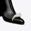 Pierced Heeled Ankle Boot Pierced Heeled Ankle Boot