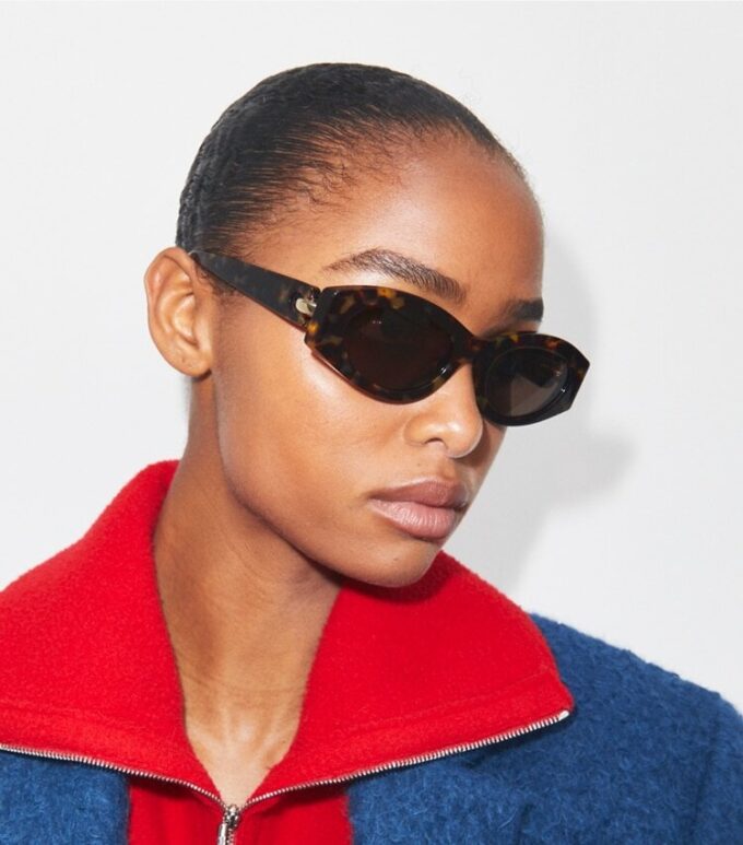 Pierced Oval Sonnenbrille Pierced Oval Sonnenbrille