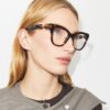 Pierced Oversized Cat-Eye-Brille Pierced Oversized Cat-Eye-Brille