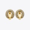 Pierced Pavé Creolen Pierced Pavé Creolen