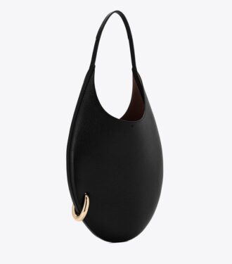 Pierced Pebbled Handtasche