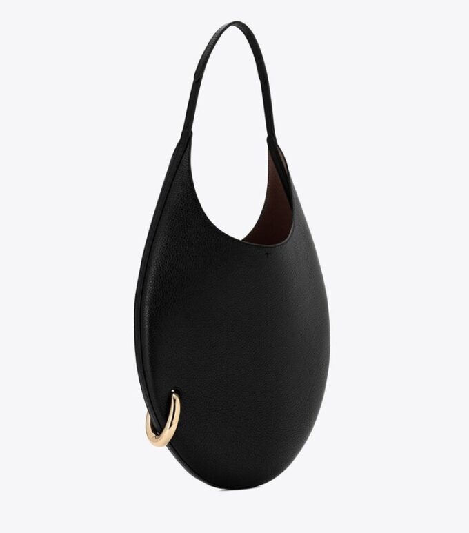 Pierced Pebbled Handtasche Pierced Pebbled Handtasche