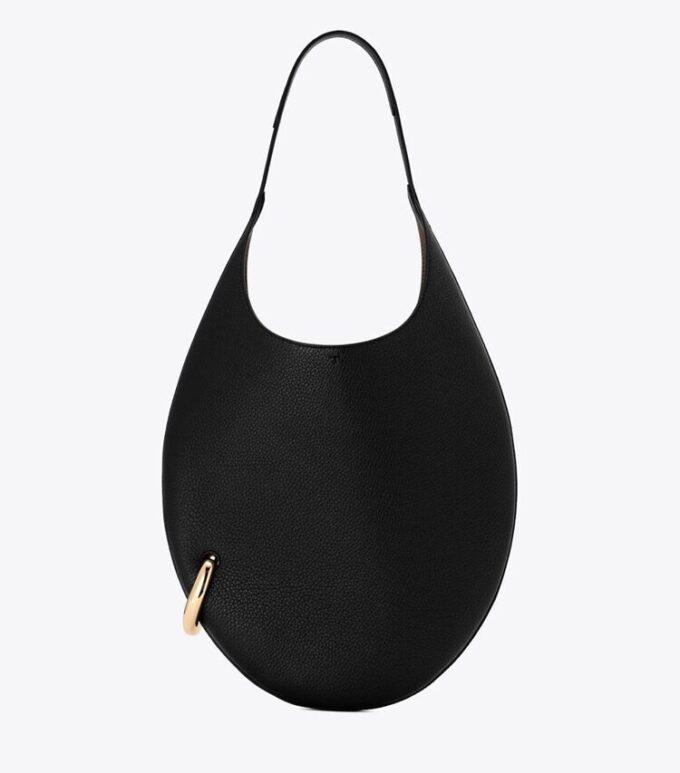 Pierced Pebbled Handtasche Pierced Pebbled Handtasche