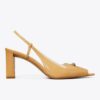 Pierced Peep-Toe Slingback Pierced Peep-Toe Slingback