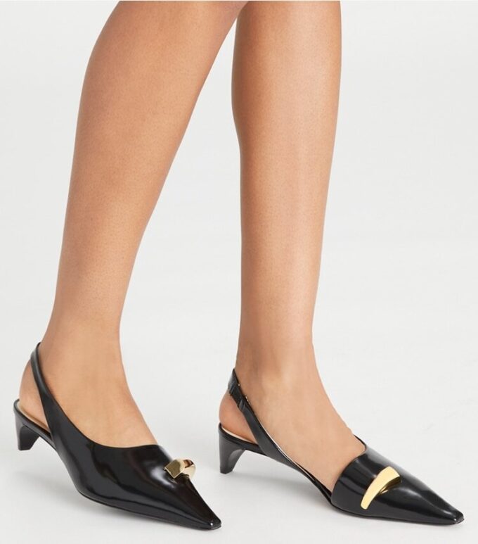 Pierced Slingback Heel Pierced Slingback Heel
