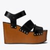 Plateauschuhe mit Nieten Plateauschuhe mit Nieten