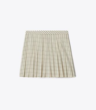 Plissierter Tennisrock mit Print