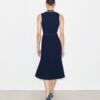 Plissiertes Viskosekleid Plissiertes Viskosekleid