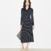 Polo-Kleid aus Baumwollstrick Polo-Kleid aus Baumwollstrick