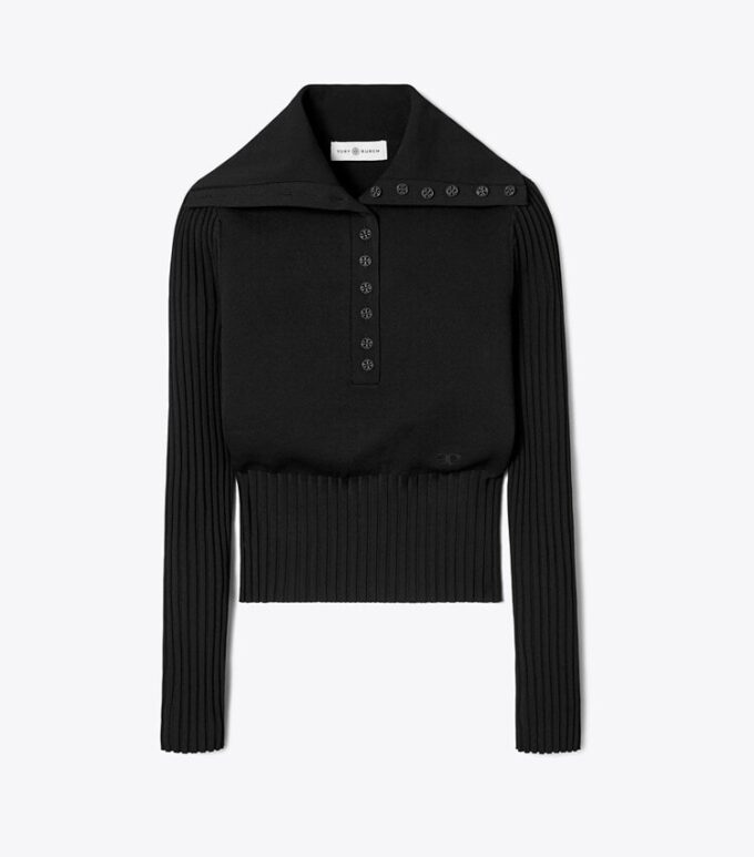 Polo-Knopfpullover Polo-Knopfpullover