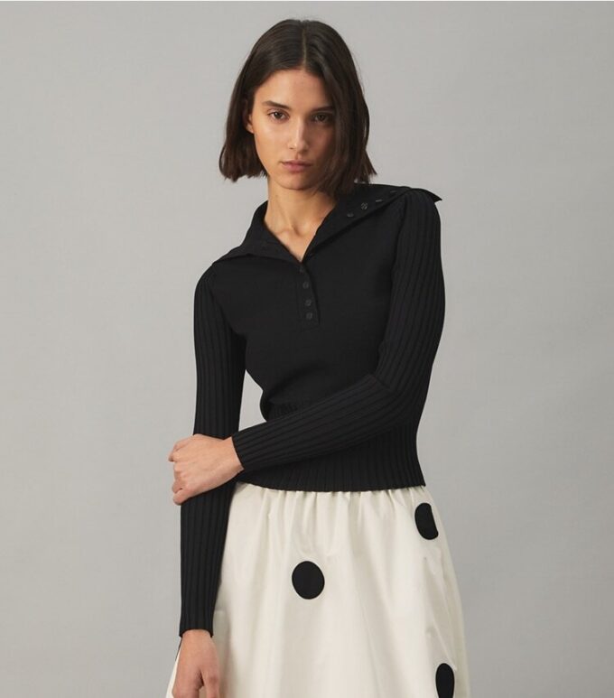 Polo-Knopfpullover Polo-Knopfpullover
