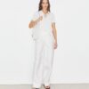 Polo-Shirt aus Baumwolle mit Logo-Spitze