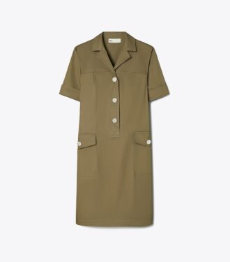 Popeline-Camp-Kleid