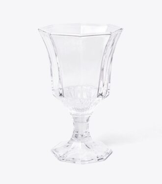 Pressed-Glass-Weinglas, 4er-Set