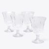 Pressed-Glass-Weinglas, 4er-Set Pressed-Glass-Weinglas, 4er-Set