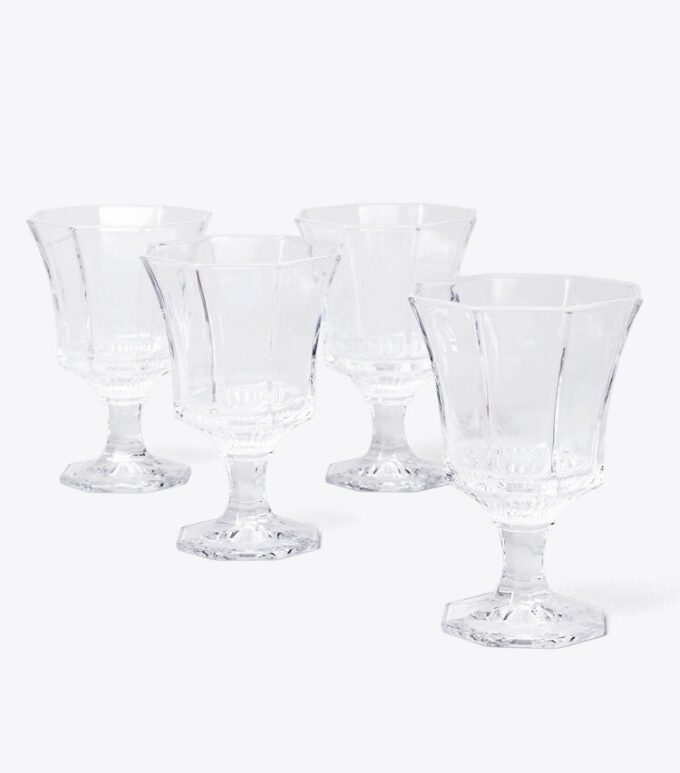 Pressed-Glass-Weinglas, 4er-Set Pressed-Glass-Weinglas, 4er-Set