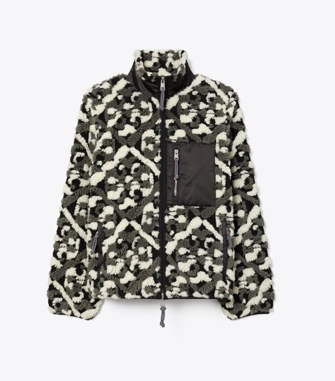 Prismatic T Monogram Fleecejacke Prismatic T Monogram Fleecejacke