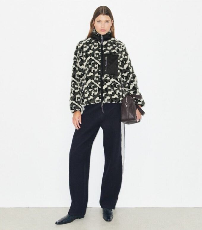 Prismatic T Monogram Fleecejacke Prismatic T Monogram Fleecejacke