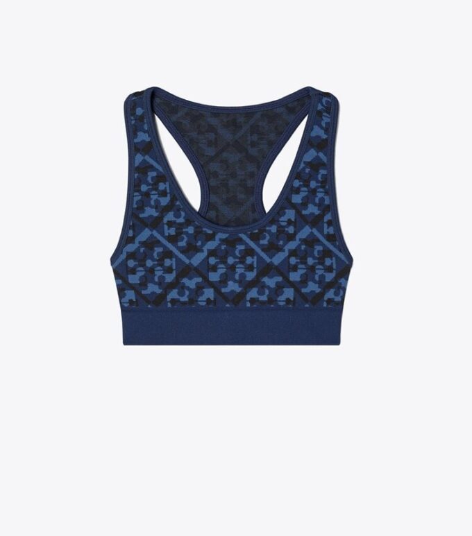 Prismatic T Monogram Jacquard Seamless Bra Prismatic T Monogram Jacquard Seamless Bra