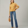 Pullover mit Ballonärmeln und Rollkragen Pullover mit Ballonärmeln und Rollkragen