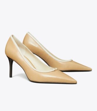 Pumps mit Double T-Schnalle