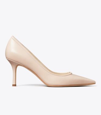 Pumps mit Double T-Schnalle