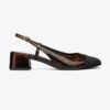 Pumps mit Kappe und Fersenriemen Pumps mit Kappe und Fersenriemen