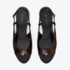 Pumps mit Kappe und Fersenriemen Pumps mit Kappe und Fersenriemen
