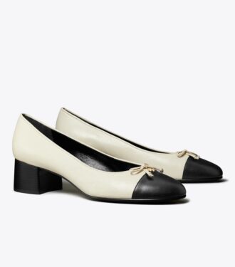 Pumps mit Zehenkappe
