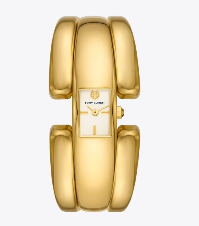 Puzzle-Uhr, goldfarbener Edelstahl, 15 x 19 mm Puzzle-Uhr, goldfarbener Edelstahl, 15 x 19 mm