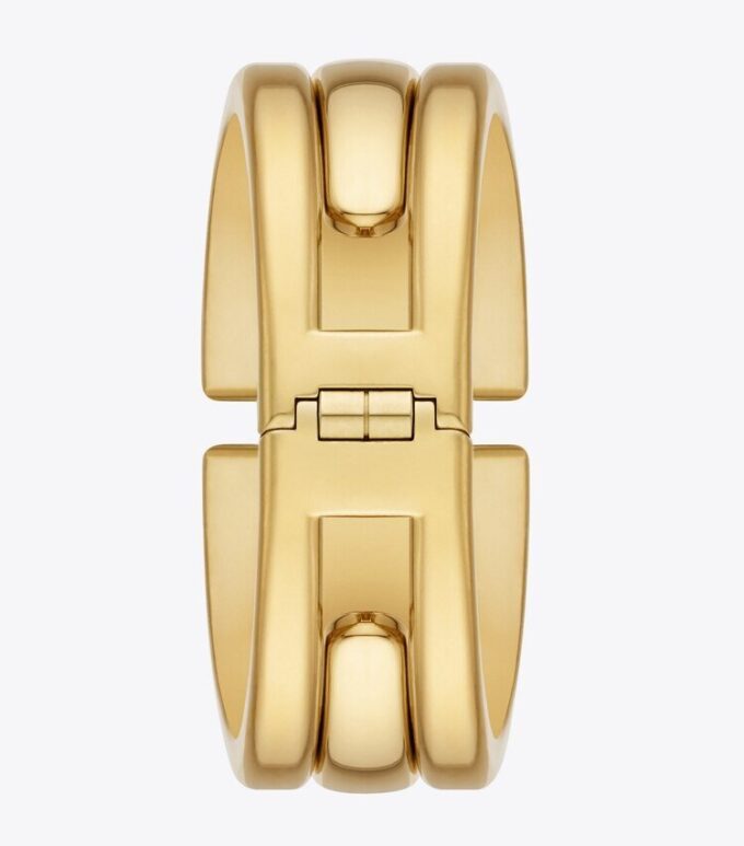 Puzzle-Uhr, goldfarbener Edelstahl, 15 x 19 mm Puzzle-Uhr, goldfarbener Edelstahl, 15 x 19 mm