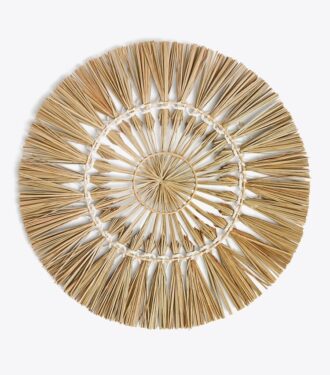 Raffia-Tischset, 4er-Set
