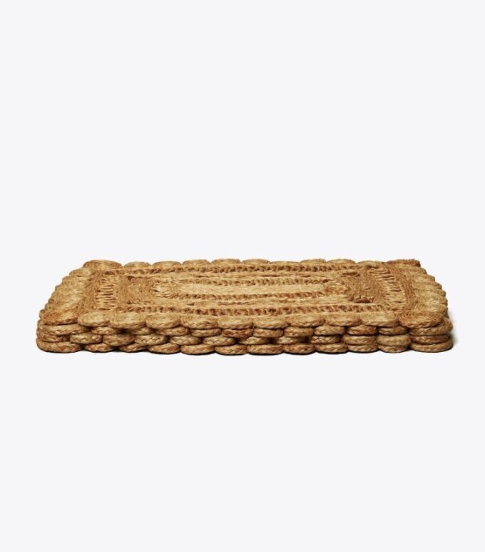 Rechteckige Jute-Tischsets, 4er-Set Rechteckige Jute-Tischsets, 4er-Set