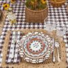 Rechteckige Jute-Tischsets, 4er-Set Rechteckige Jute-Tischsets, 4er-Set
