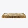 Rechteckige Raffia-Tischset, 4er-Set Rechteckige Raffia-Tischset, 4er-Set