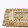 Rechteckige Raffia-Tischset, 4er-Set Rechteckige Raffia-Tischset, 4er-Set