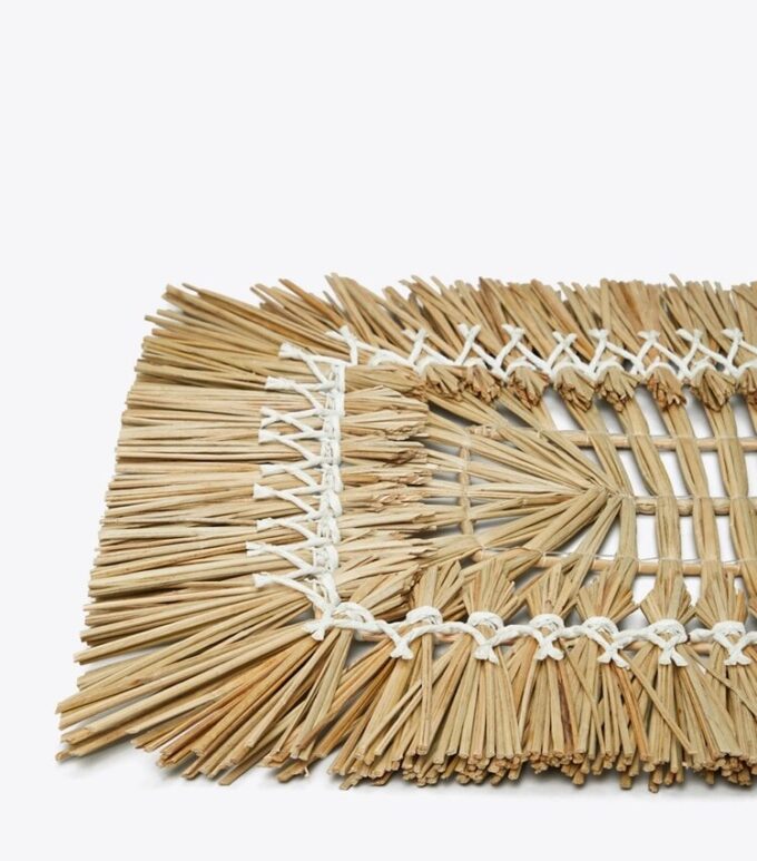 Rechteckige Raffia-Tischset, 4er-Set Rechteckige Raffia-Tischset, 4er-Set