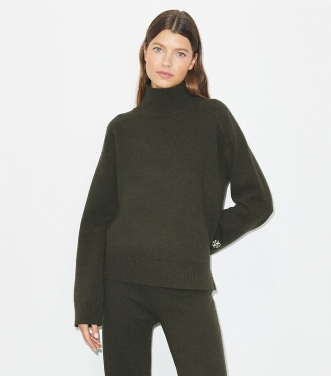 Rollkragenpullover aus Merinowolle Rollkragenpullover aus Merinowolle