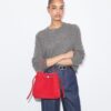 Romy Pick Stitch Bucket Bag aus Wildleder Romy Pick Stitch Bucket Bag aus Wildleder