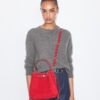 Romy Pick Stitch Bucket Bag aus Wildleder Romy Pick Stitch Bucket Bag aus Wildleder